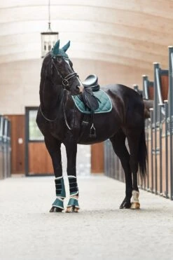 Horze Ghent Dressurschabracke Mit Kunstfell -Reitsportbedarf 17416 ALB 4