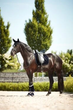 Horze Ghent Dressurschabracke Mit Kunstfell -Reitsportbedarf 17416 VDB 4