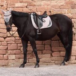 Horze Pomona Dressurschabracke Mit Samtdetails -Reitsportbedarf 17418 PI 3