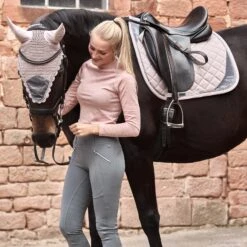 Horze Pomona Dressurschabracke Mit Samtdetails -Reitsportbedarf 17418 PI 4