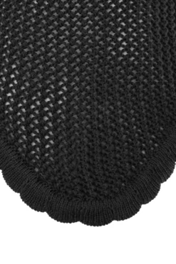 Horze Silent Lärmunterdrückende Fliegenhaube -Reitsportbedarf 22840 bl 03