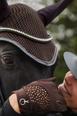 Horze Adepto Fliegenhaube -Reitsportbedarf 22923 dbr 03