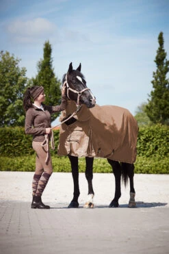 Horze Glasgow Regendecke Mit Halsteil, 150g -Reitsportbedarf 24109 cmbr 04