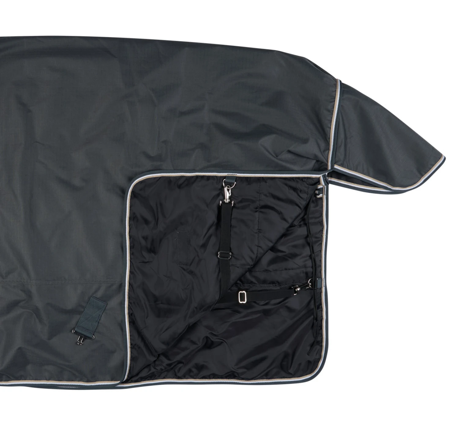 Horze Glasgow Regendecke Mit Halsteil, 400g 9 Horze Glasgow Regendecke Mit Halsteil, 400g – Bild 9