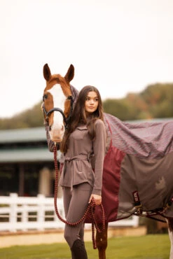 Horze Kenya Leichte Mesh Weidedecke Mit Abnehmbarem Halsteil -Reitsportbedarf 24204 251 09