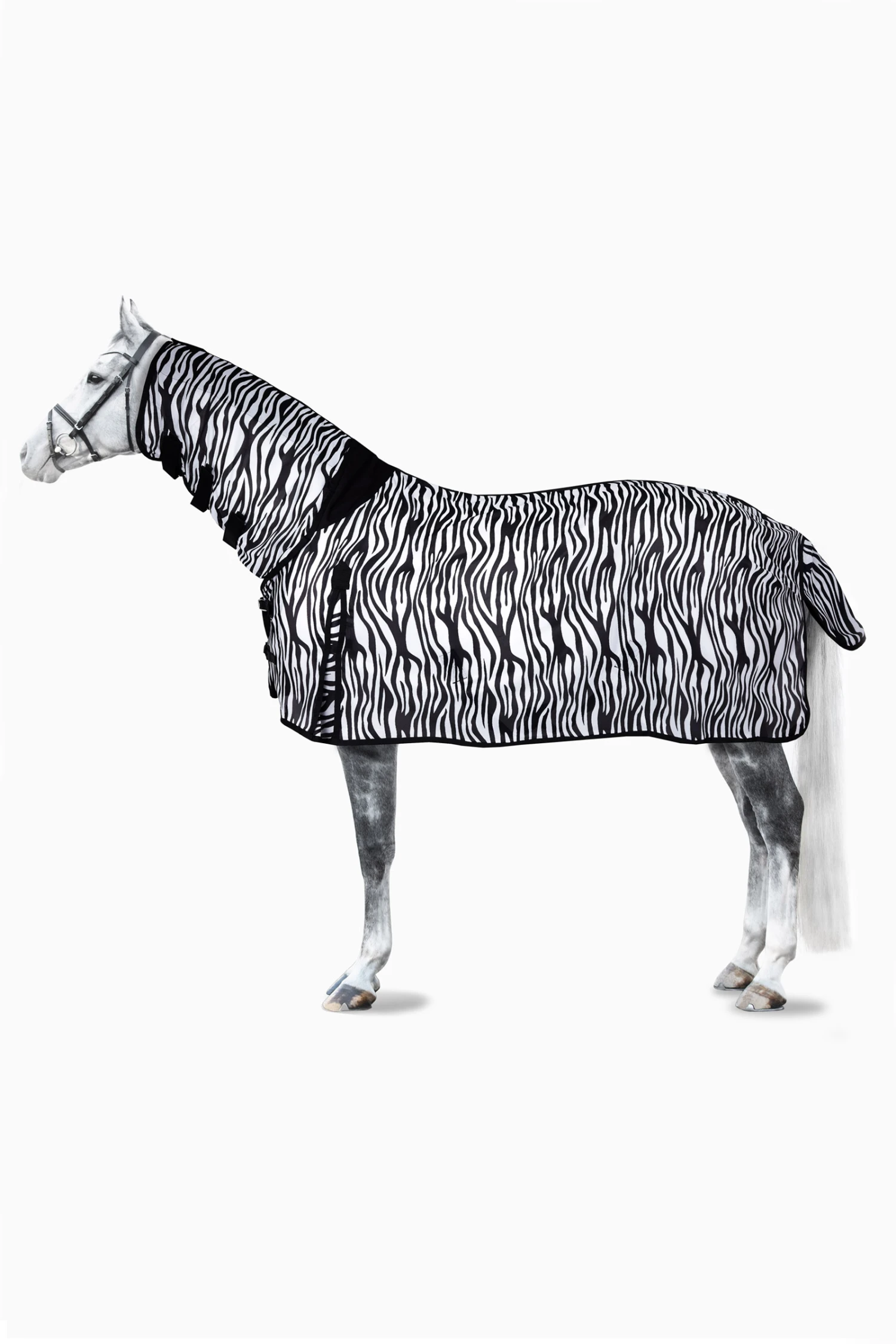 Horze Defender Fliegendecke Mit Festem Halsteil 6 Horze Defender Fliegendecke Mit Festem Halsteil – Bild 6