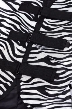 Horze Defender Fliegendecke Mit Festem Halsteil 17 Horze Defender Fliegendecke Mit Festem Halsteil -Reitsportbedarf 24844 zebra 03