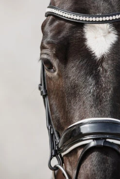 Schockemöhle Malibu Dressur-Trense Mit Kristalldetail -Reitsportbedarf 313775 BL PTG 3